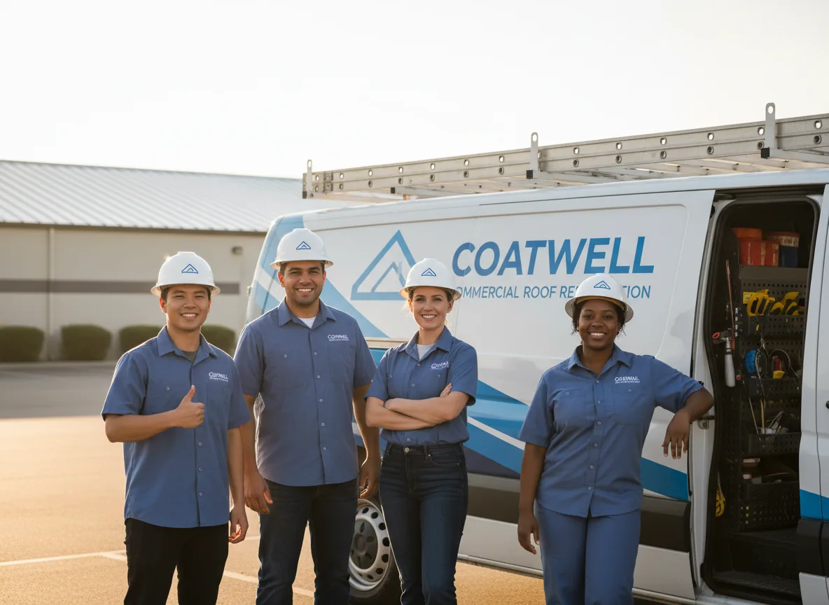 Commercial roof coating company in Vredenburgh, AL